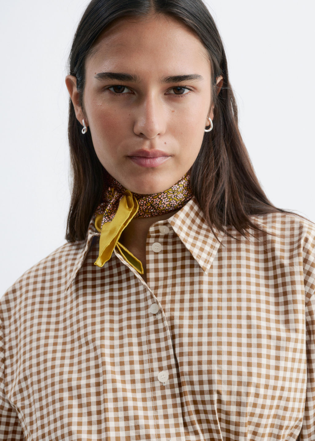 Camisa de corte ajustado a la cintura - H&m фото 2