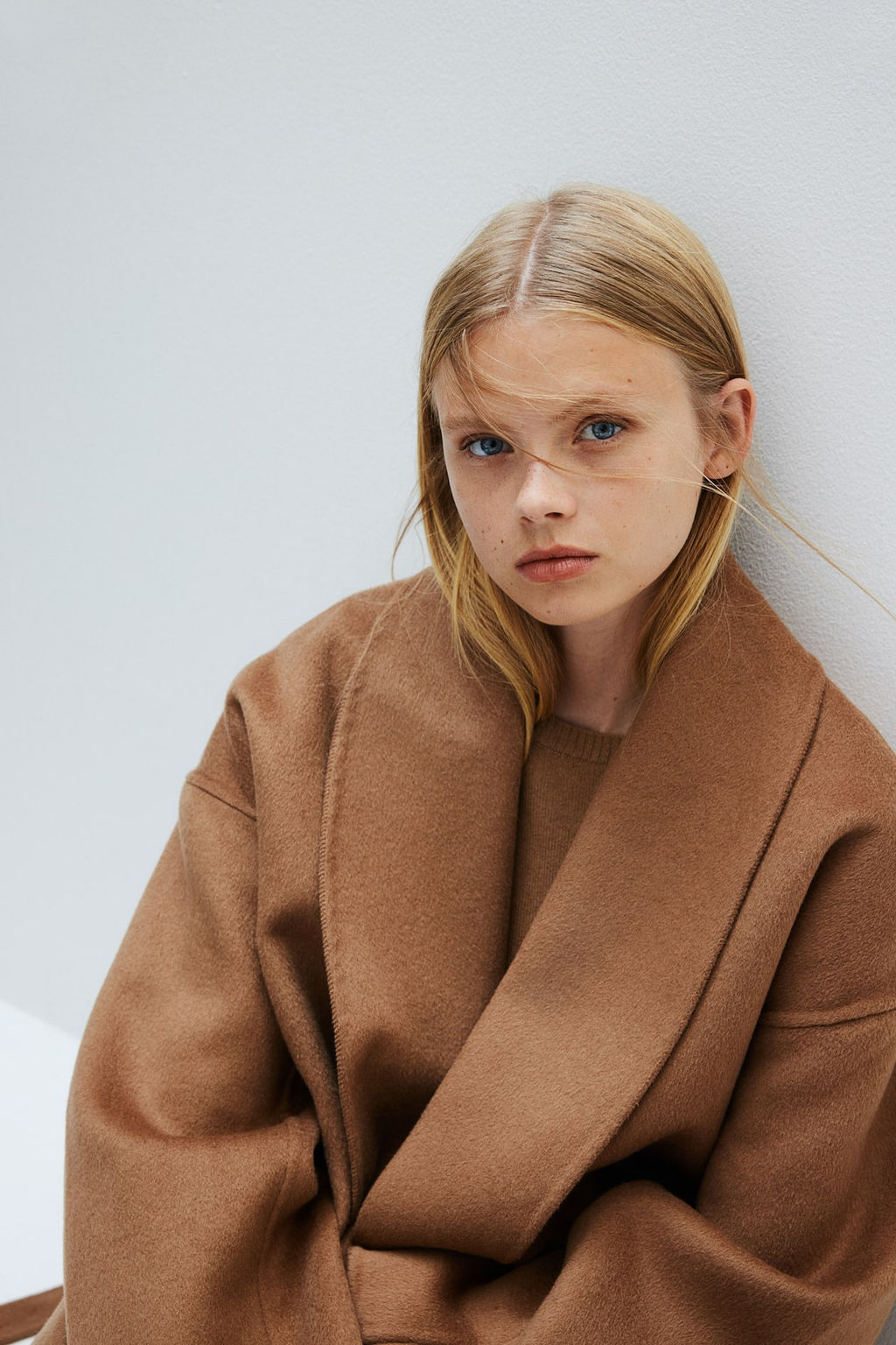 Abrigo en mezcla de lana confeccionado a mano - H&m фото 3