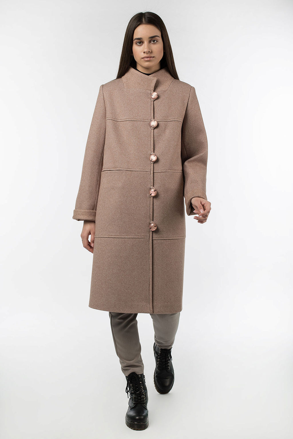 Пальто женское демисезонное - El podio фото 2