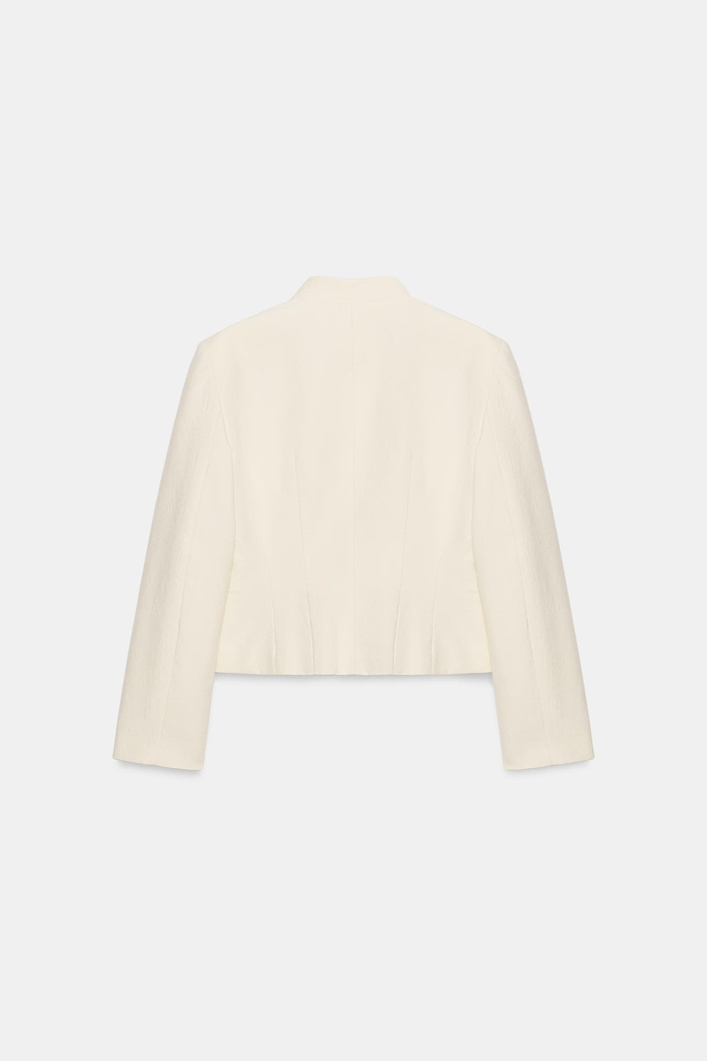 CHAQUETA ENTALLADA BOTONES ZW COLLECTION / Crudo - Zara фото 8