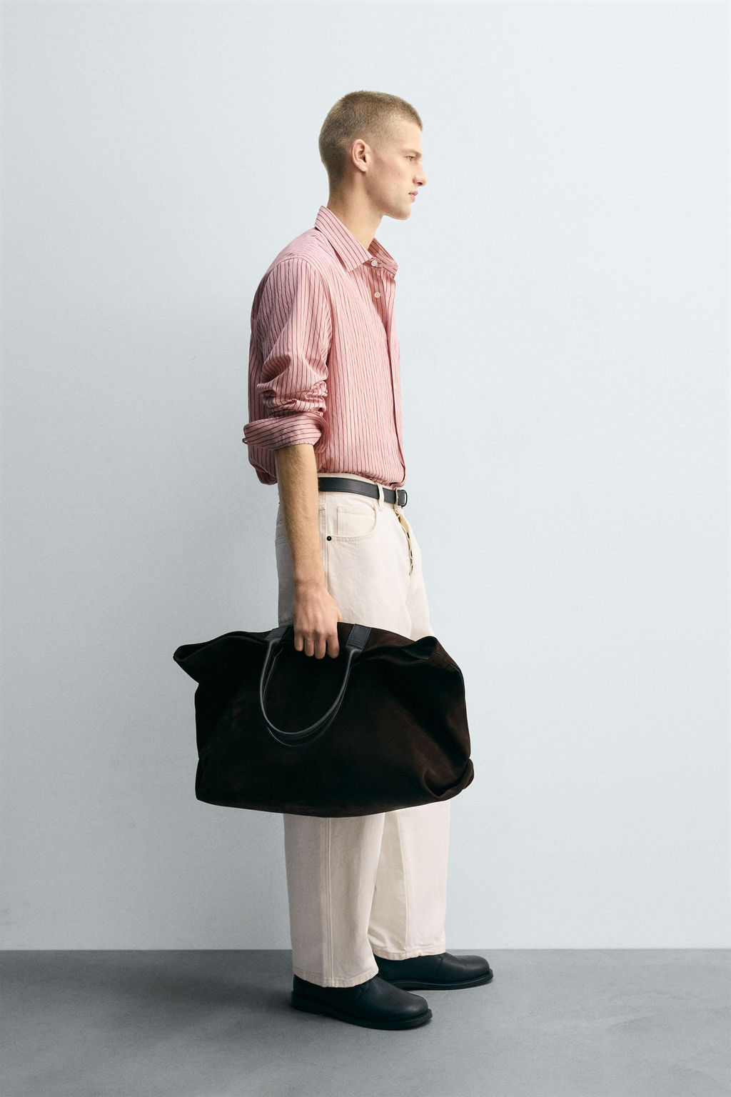 STRIPED FLOWING SHIRT - Zara фото 4