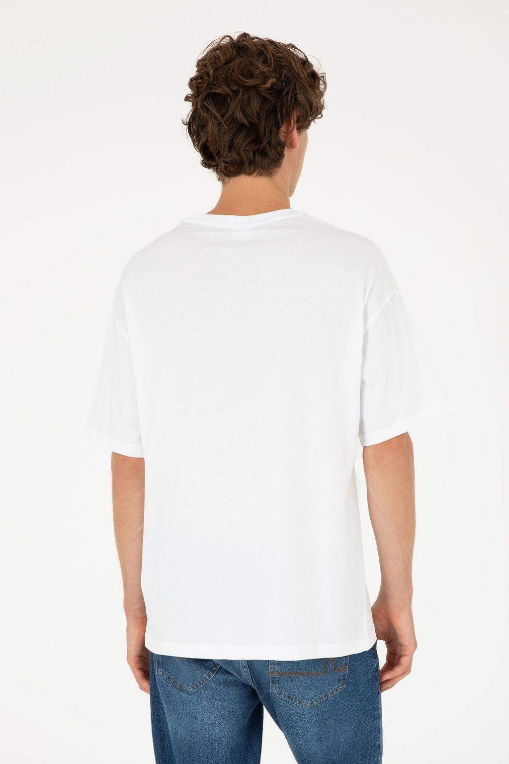 Мужская белая футболка - U.s. polo assn фото 5