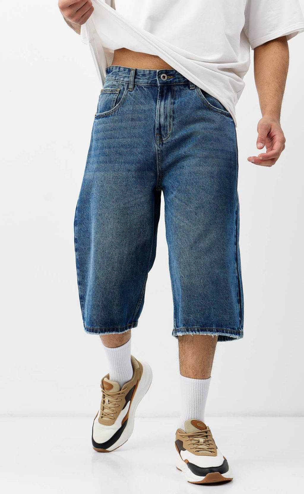 Шорты F511-09-302 m.blue