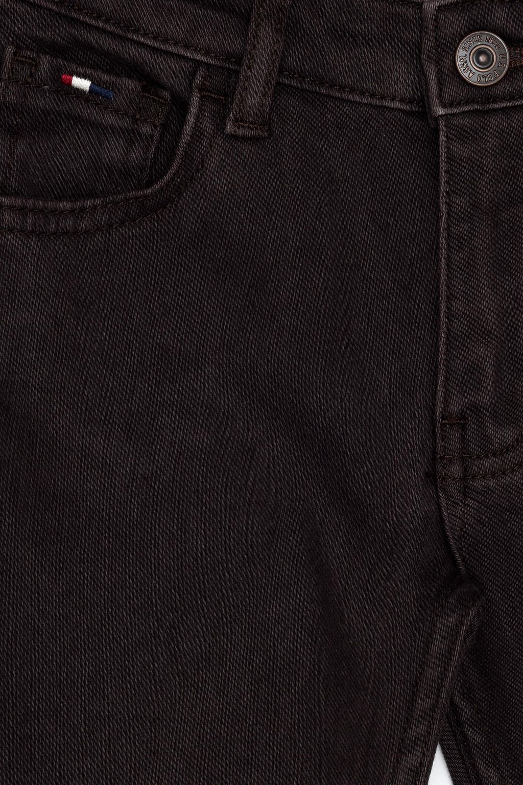 Коричневые джинсовые брюки для мальчика - U.s. polo assn фото 4