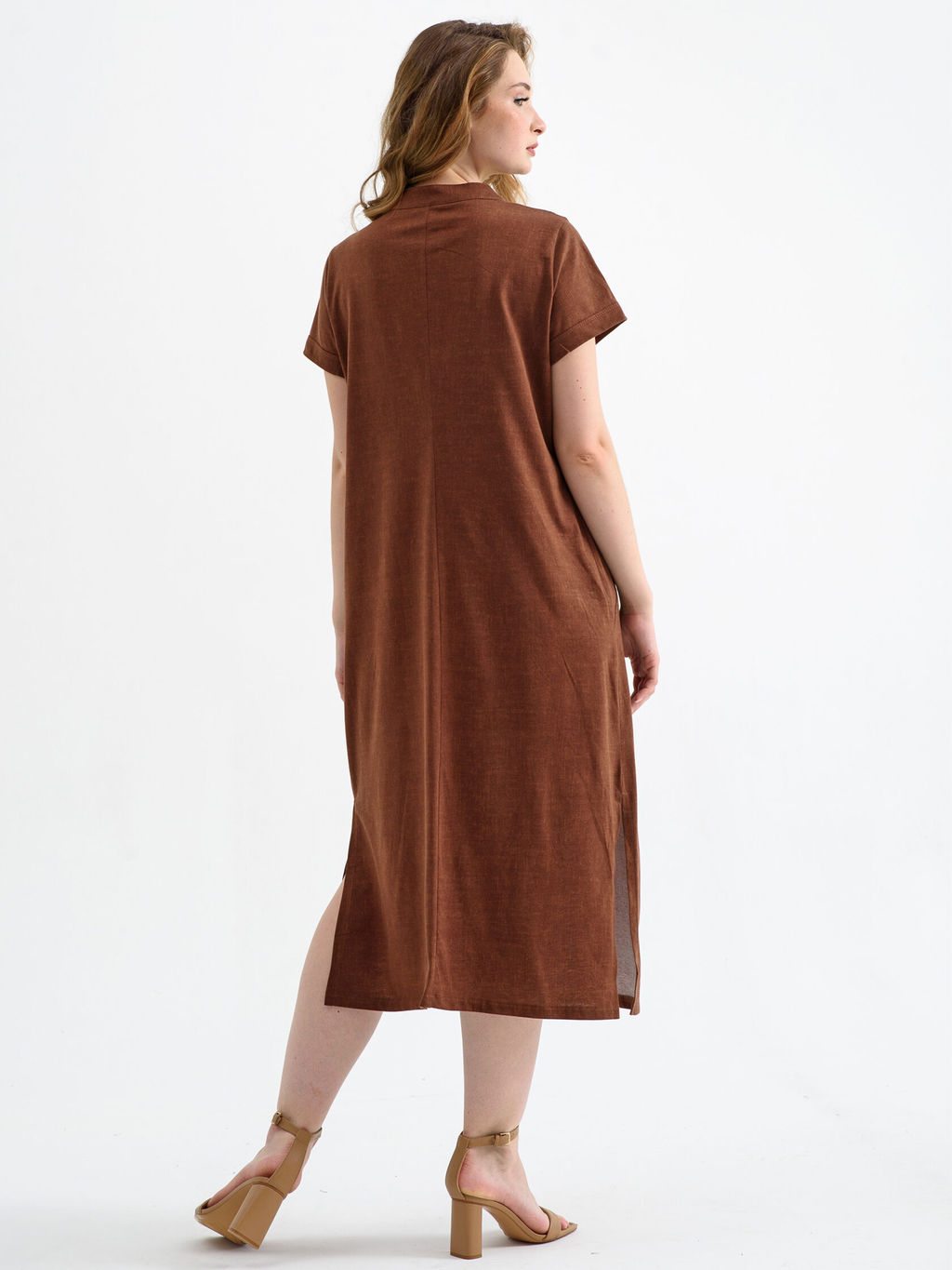Платье  Лён Хлопок 100% - Оптима фото 9