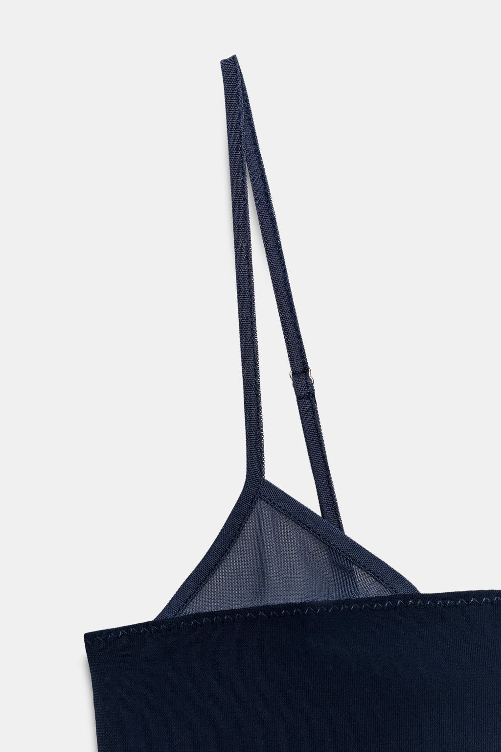 TOP COMBINADO TUL TIRANTES / Azul - Zara фото 8