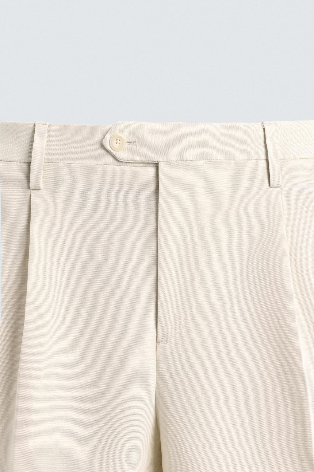 REGULAR FIT PLEATED TROUSERS - Zara фото 9