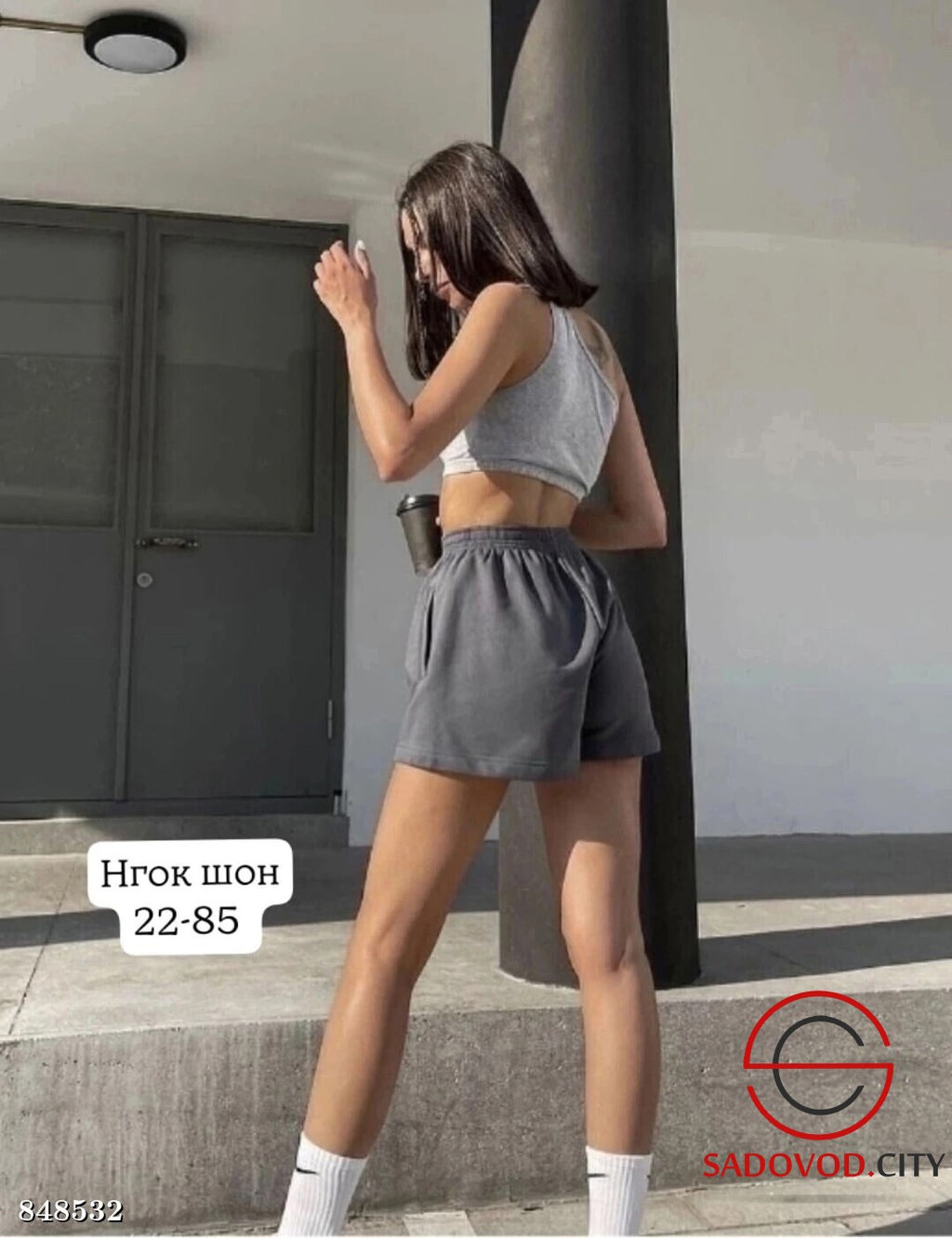 Шорты женские из хлопка - Bruno фото 2