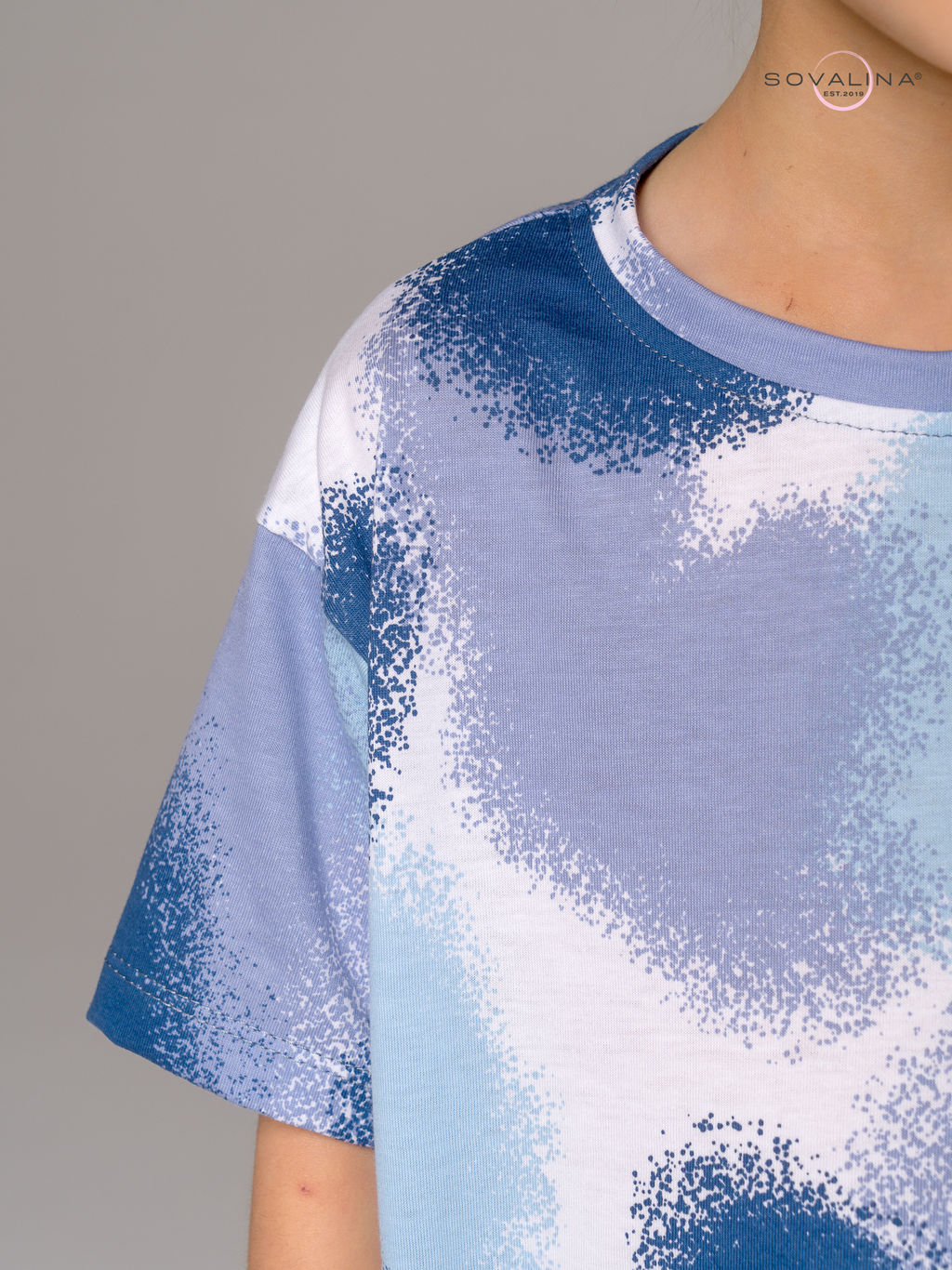 Костюм Мун краска индиго-голубой - Sovalina фото 4