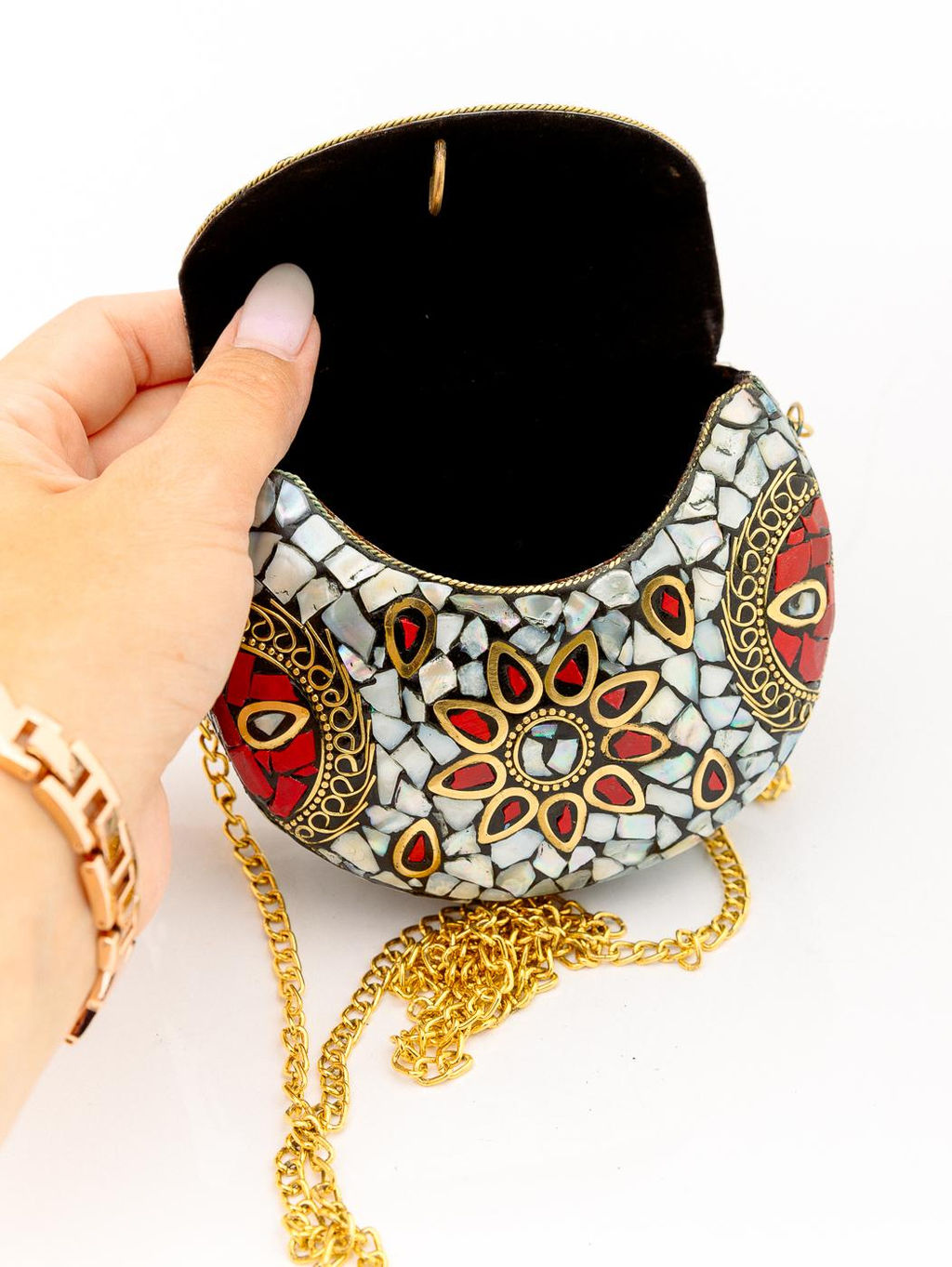 Сумка на цепочке №0718/44 - Ганг фото 4