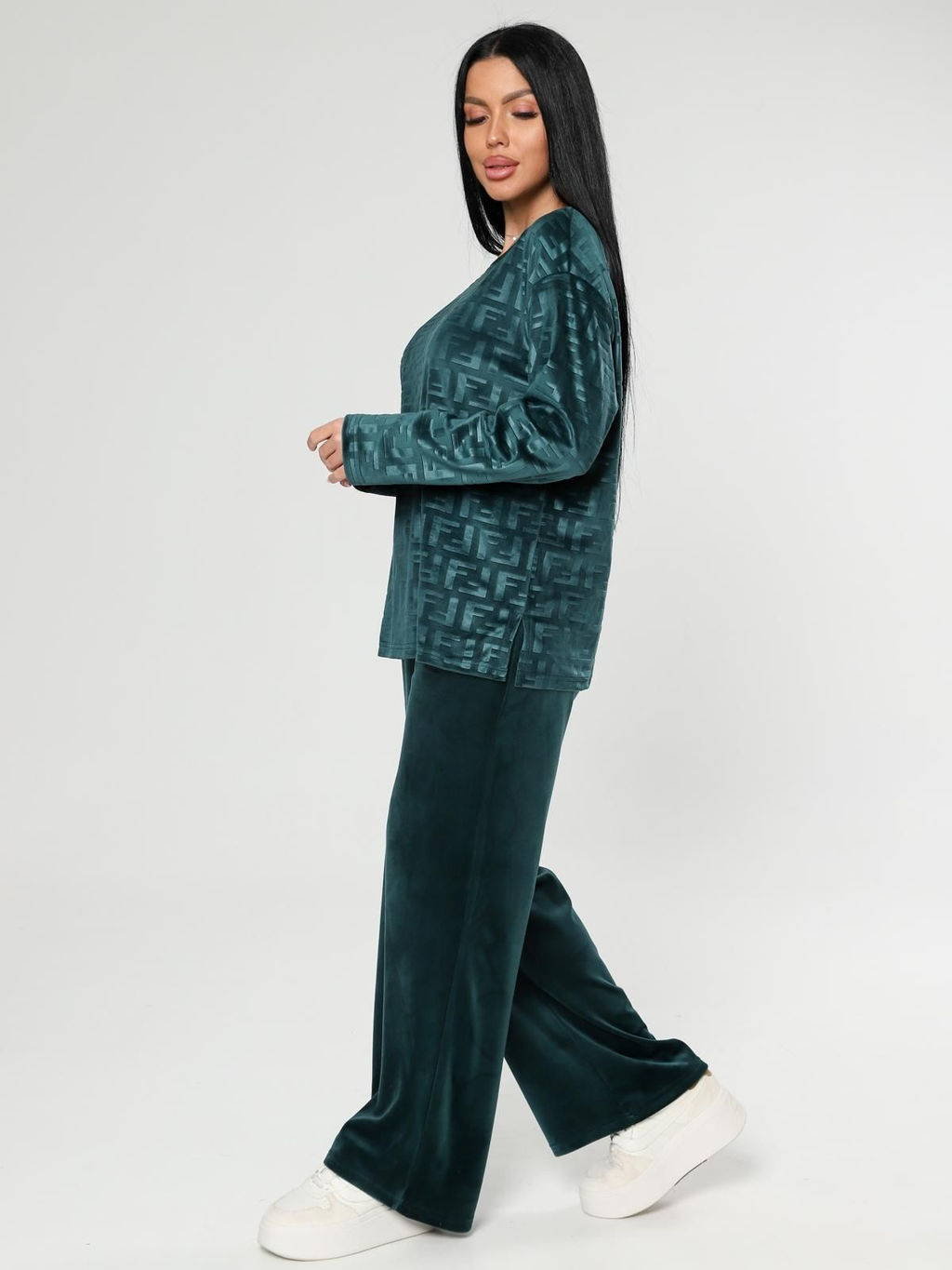 IV-CAPRIZ Чарлот-Жаккард - костюм из стрейч велюра  фото 26