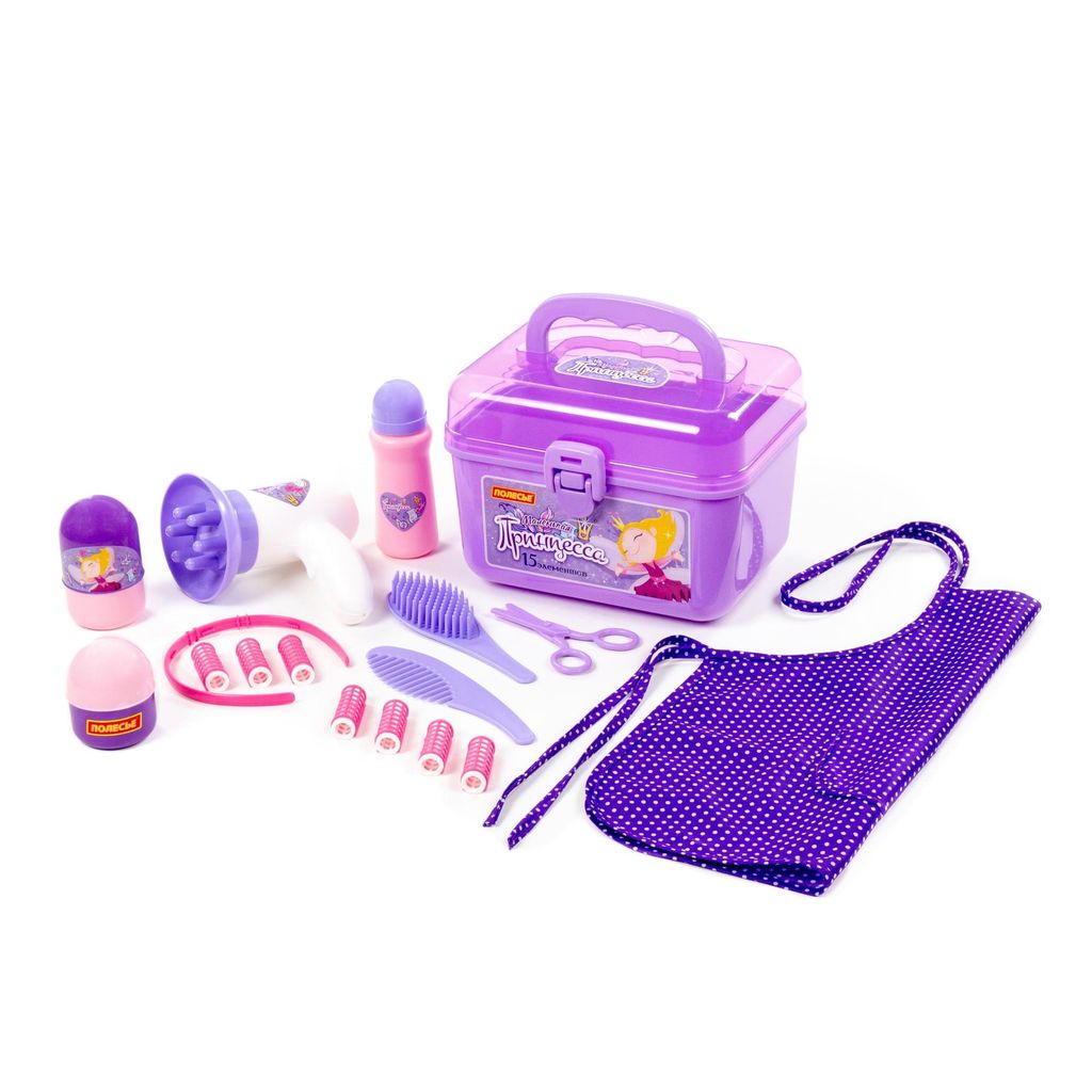 Набор Маленькая принцесса №12 (15 элементов) (в чемоданчике) - Полесье фото 2