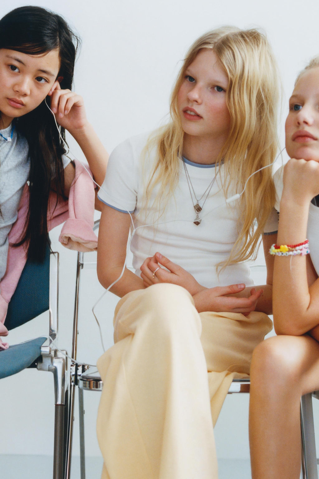 CAMISETA B?SICA MANGA RANGL?N / Blanco - Zara фото 2