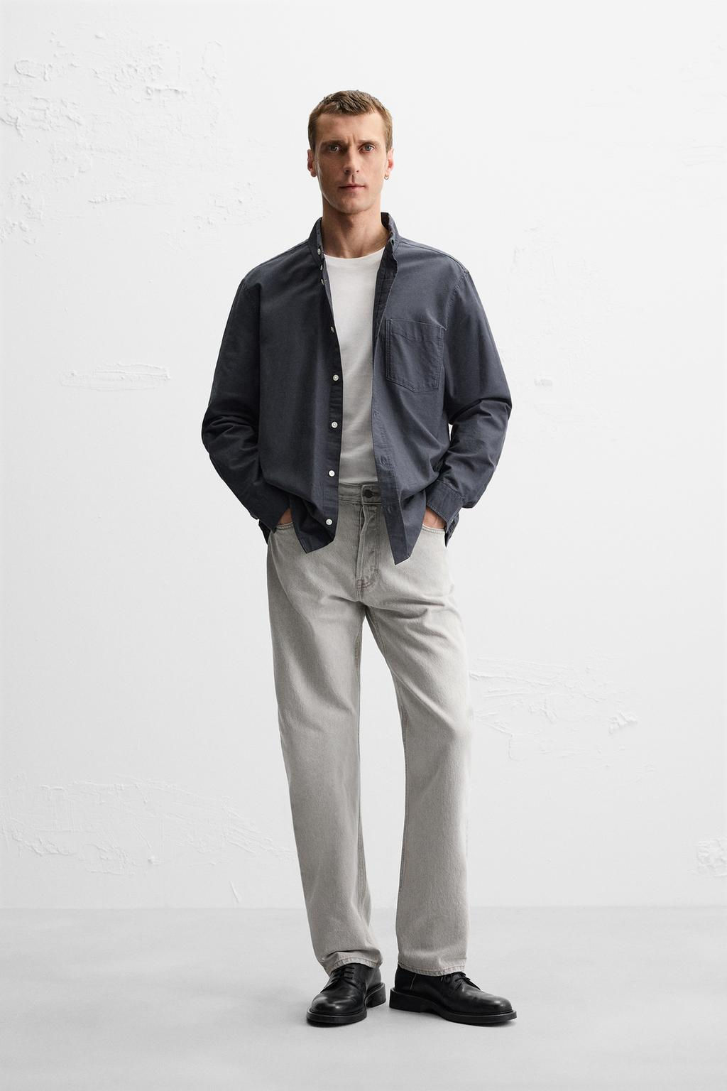 STRAIGHT-LEG JEANS - Zara фото 39