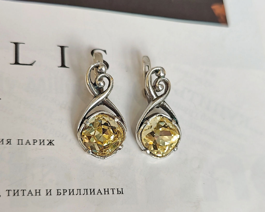 Серьги ИНТИ - Vel vett фото 11