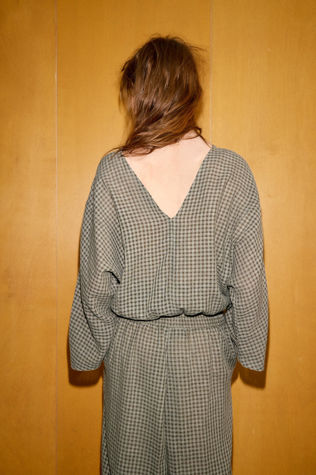 CAMISA CAPA CUADROS / Gris medio - Zara фото 3