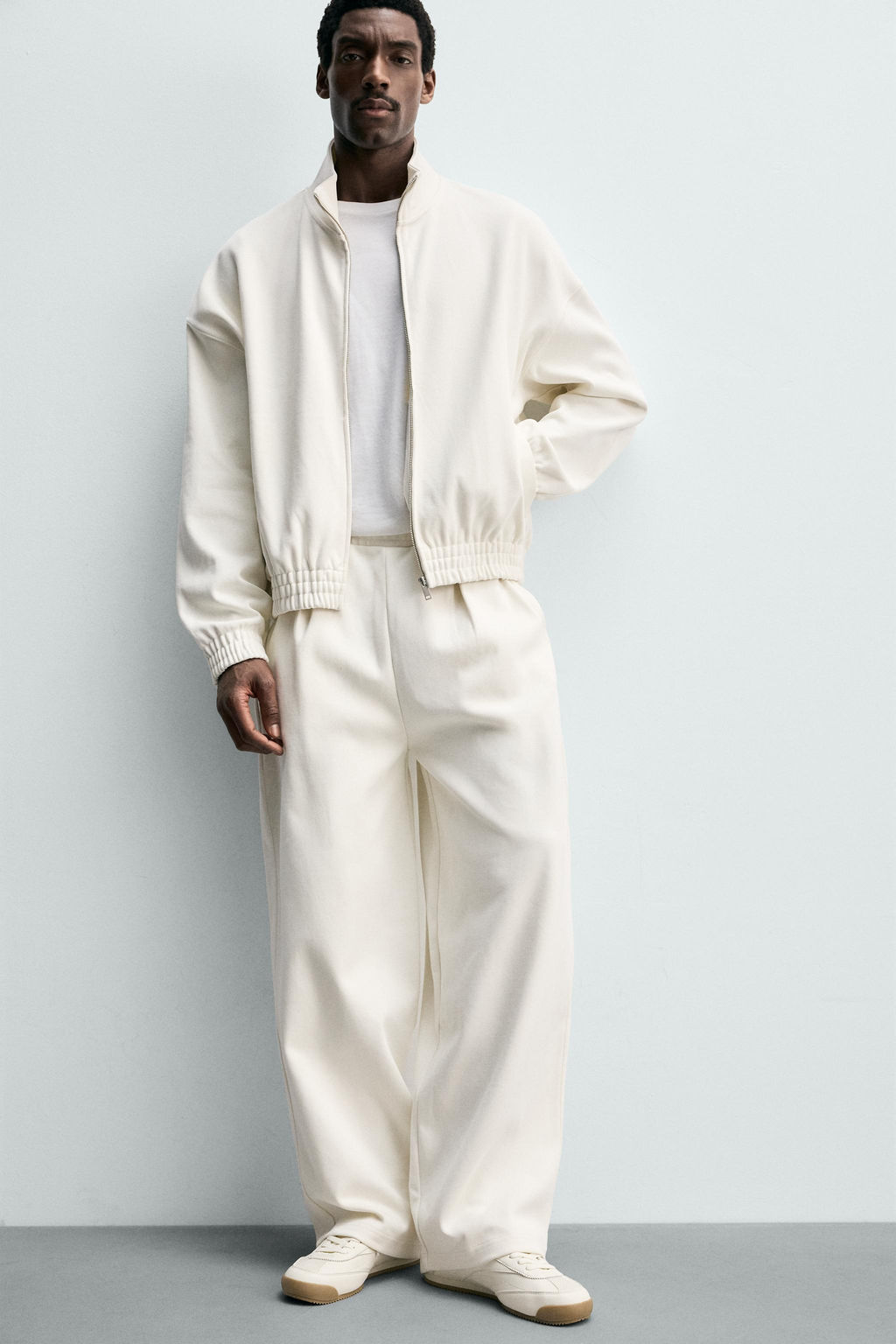 PANTAL?N JOGGER WIDE FIT PLIEGUES / Crudo - Zara фото 5