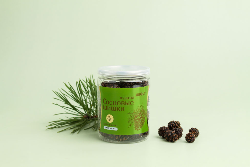Цукаты из сосновых шишек, 75 г Алфит 8698