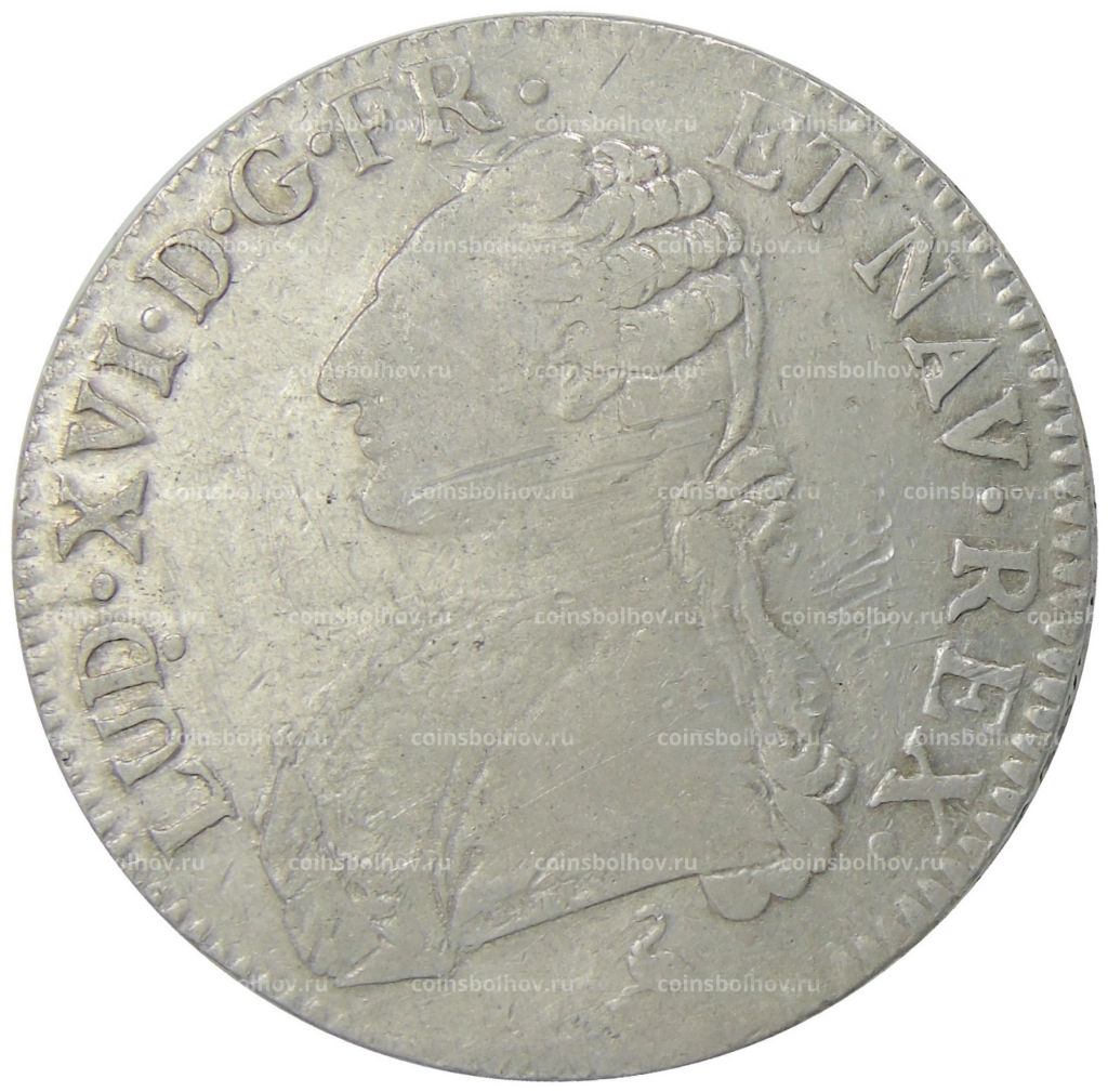 1 экю 1784 года A Франция