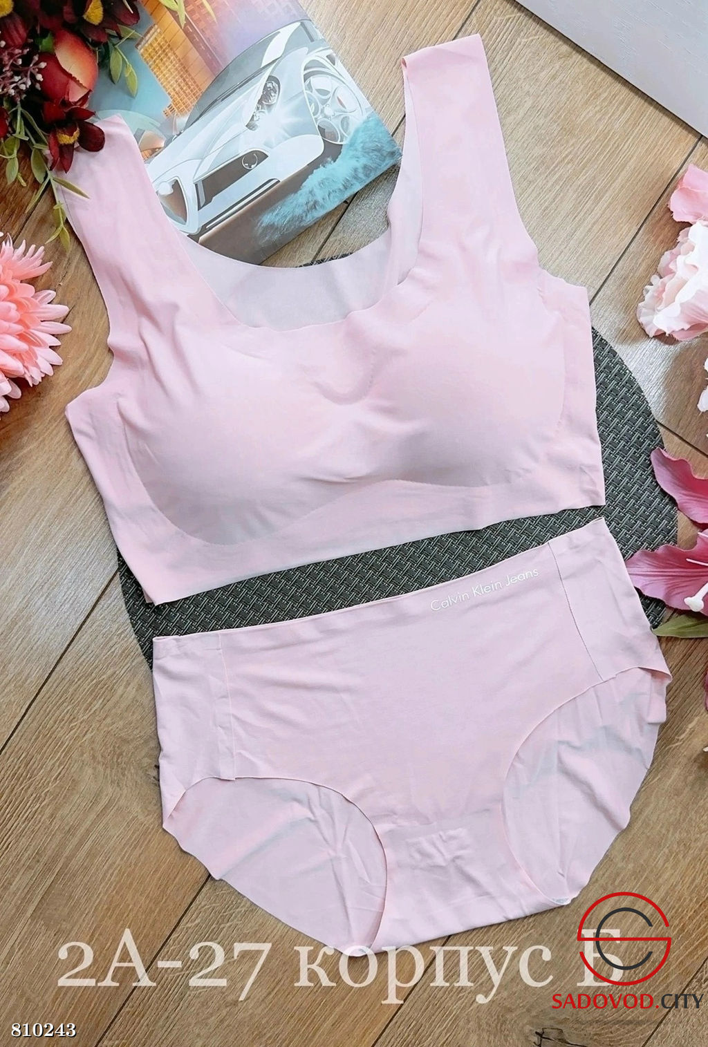 Комплект белья с женским топом и трусами - Bruno фото 5