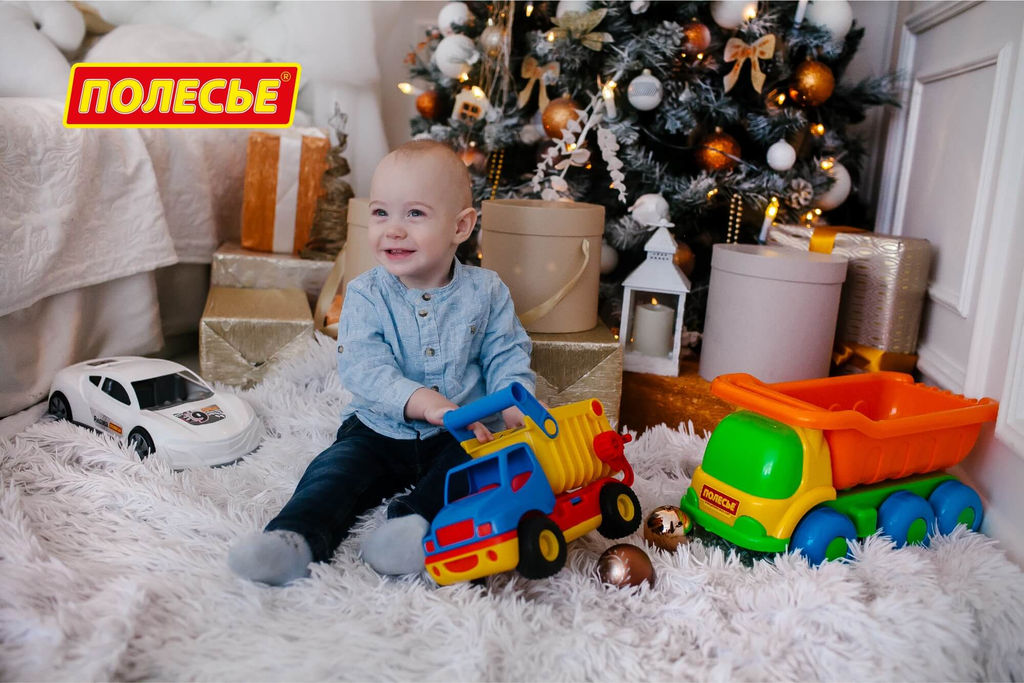 КонсТрак, автомобиль-самосвал (в сеточке) - Полесье фото 12