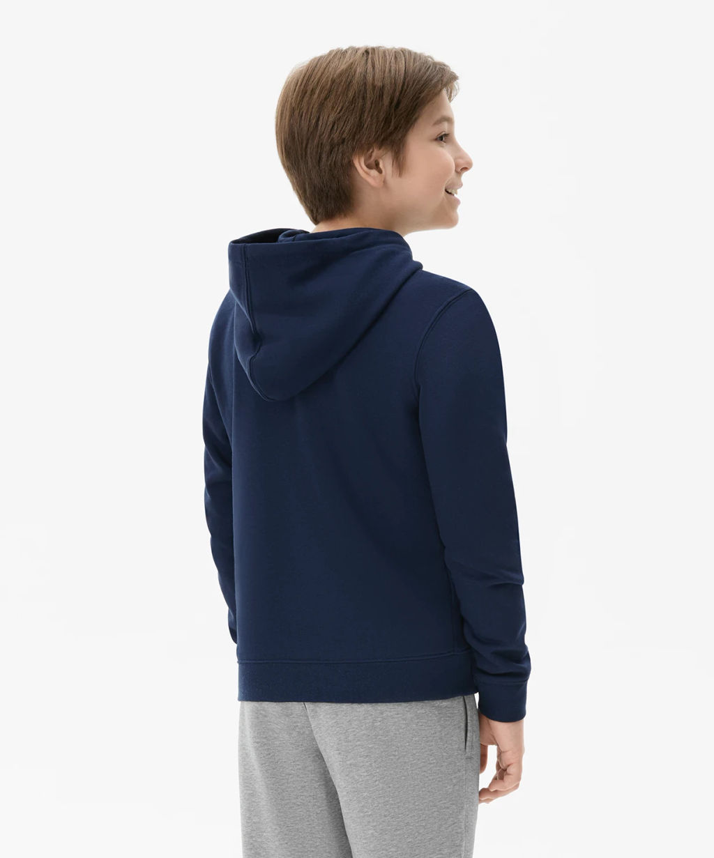 Худи JOGEL ESSENTIAL Cotton Hoodie, темно-синий, детский  фото 8