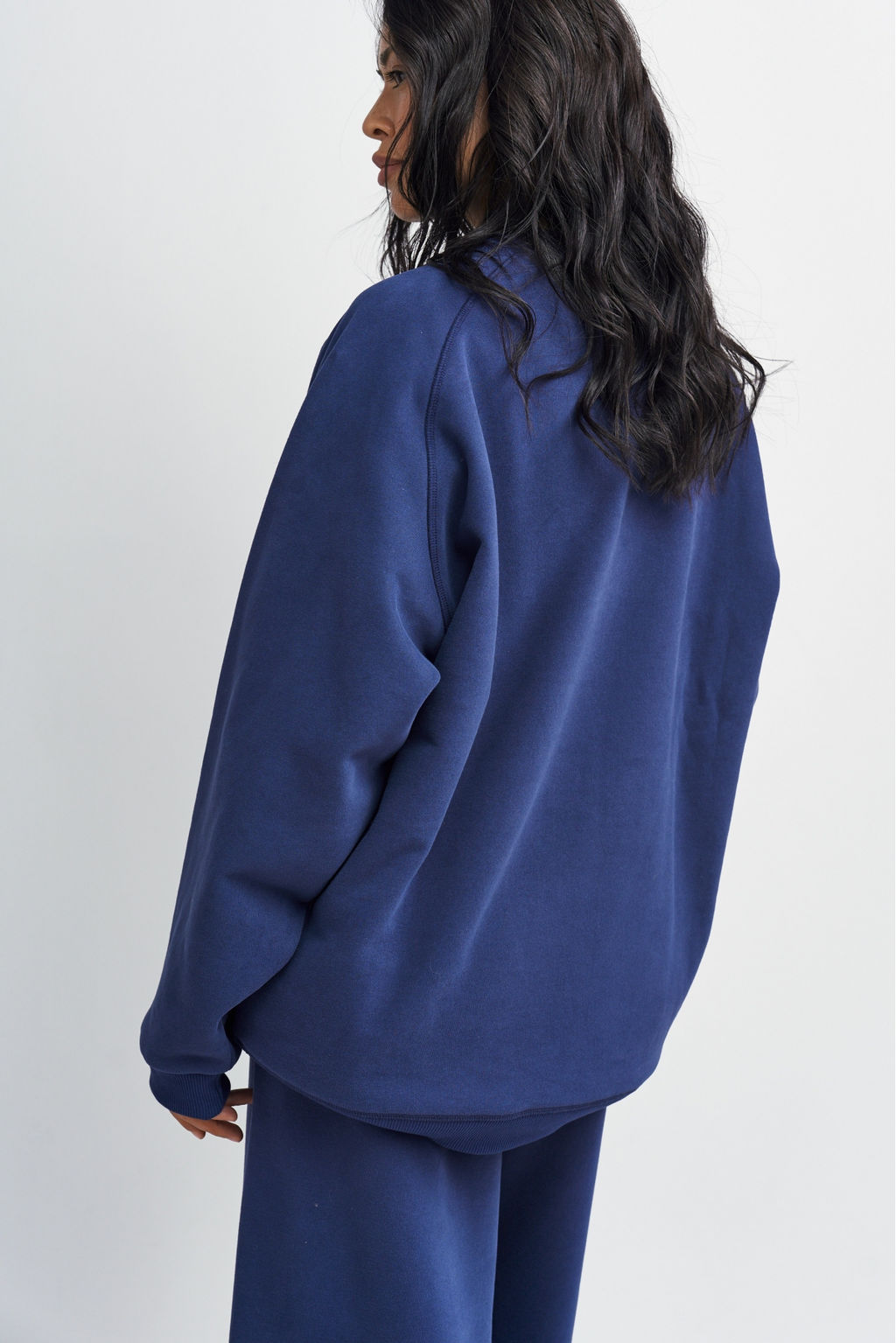 Свитшот винтажный Темно-синий - Erist store фото 5