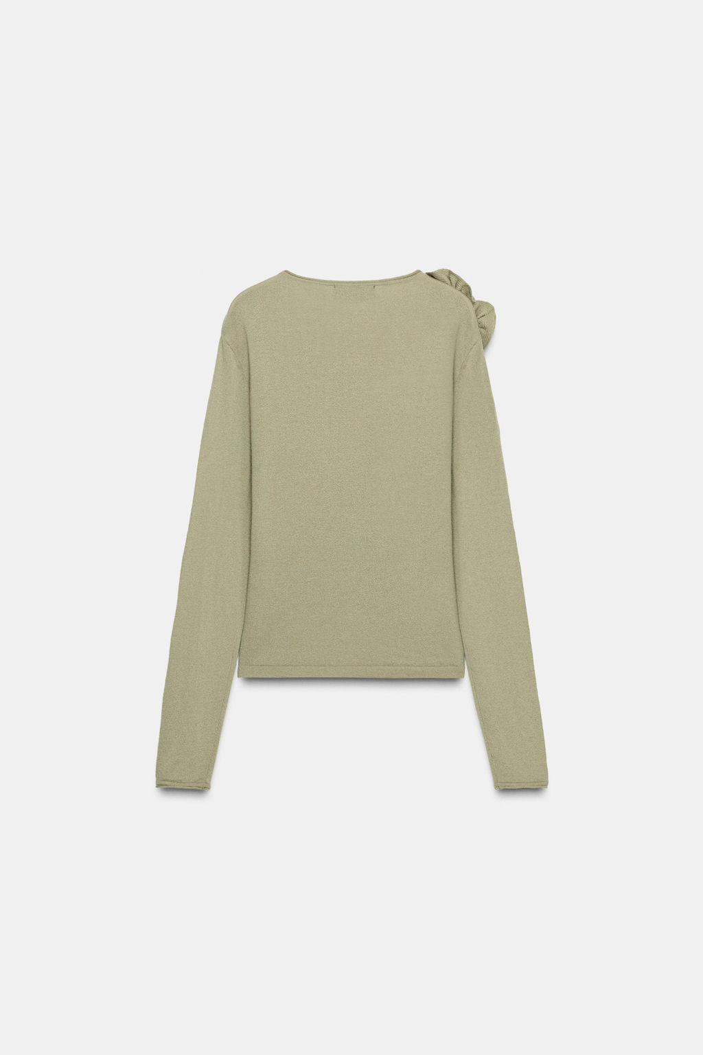 FLORAL WOOL SWEATER - Zara фото 6
