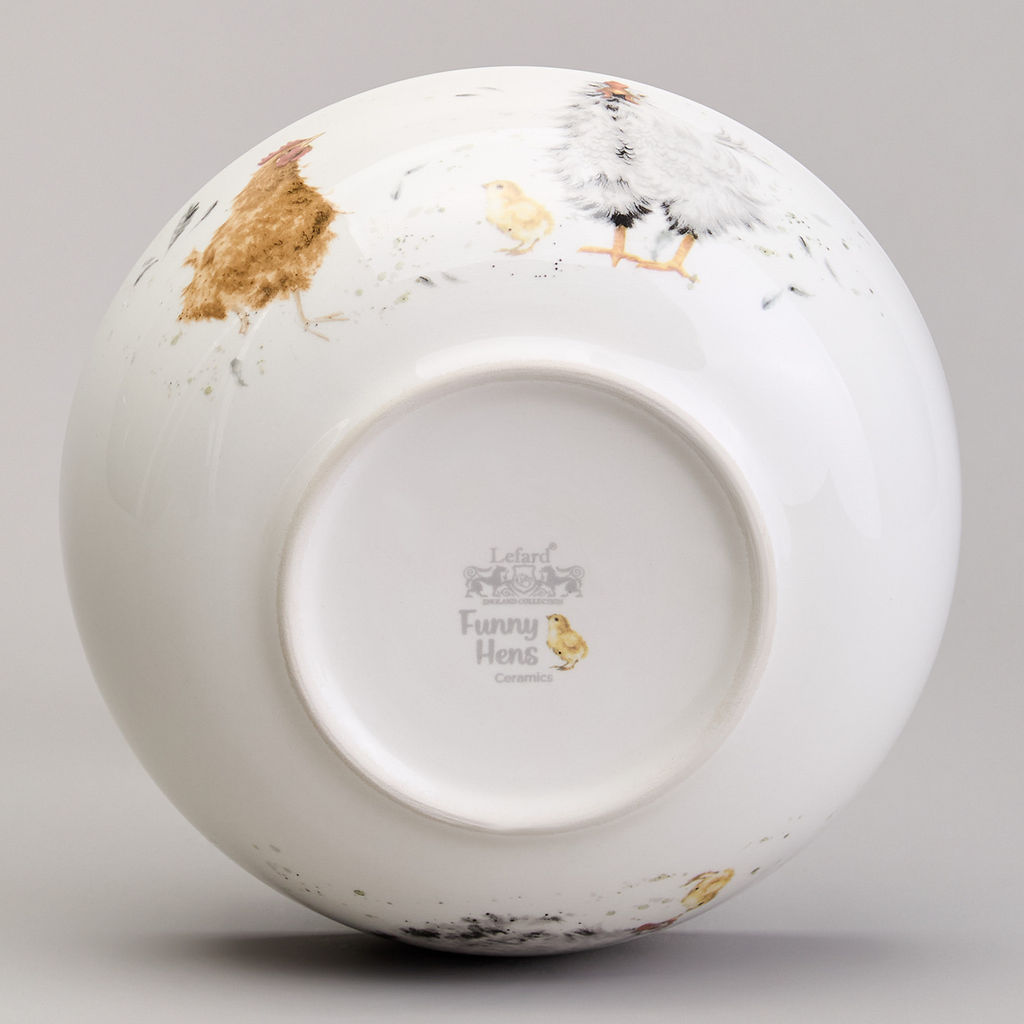 САЛАТНИК LEFARD FUNNY HENS 16,5*6 СМ 650 МЛ (КОР=24ШТ.)  фото 7