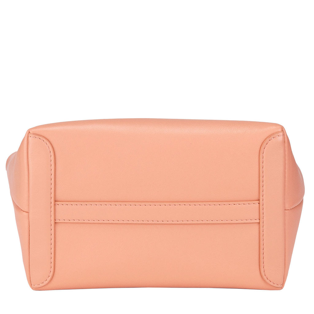 Итальянская миниатюрная женская сумочка DuDu Bags серии Ibiza | пудровый - Dudubags фото 5