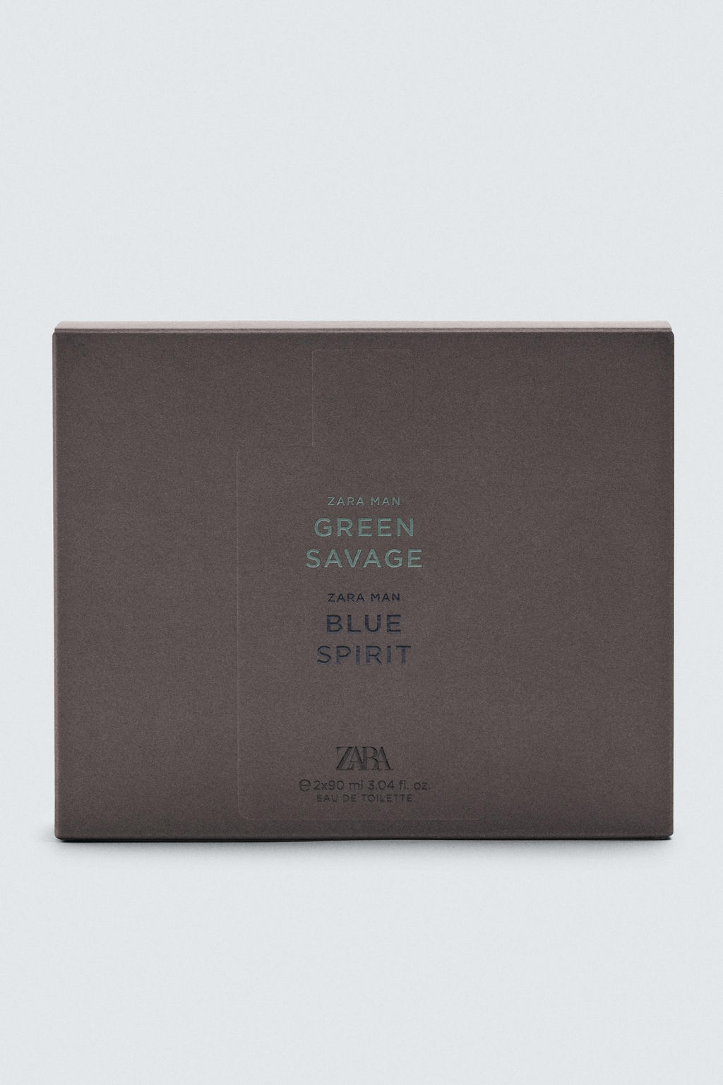 GREEN SAVAGE + BLUE SPIRIT EDT 2 X 90 ML / 3.17 oz - Zara фото 2