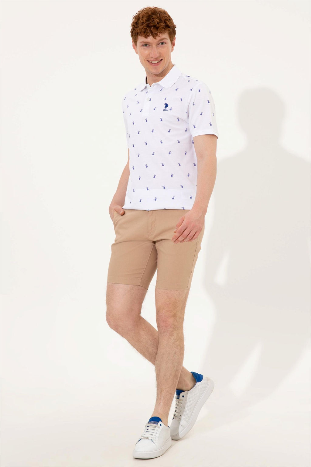 U. S. Polo Assn Мужские шорты из песочной ткани - U.s. polo assn фото 10