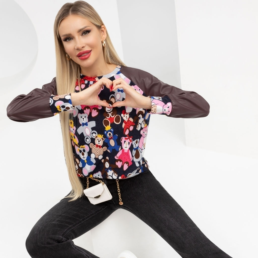 Свитшот Остаемся во френдзоне (брауни) - Charutti фото 10