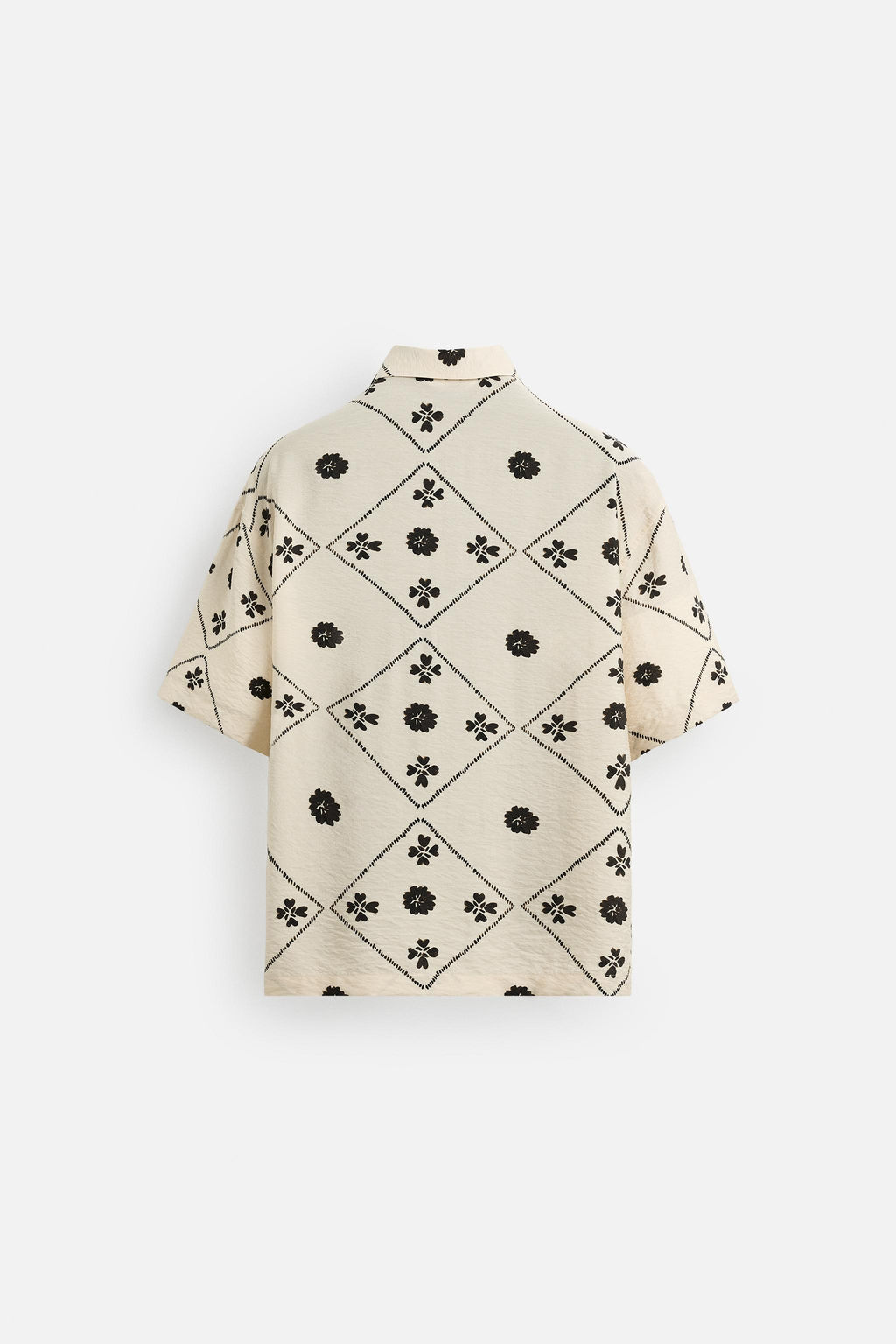 CONTRAST PRINT SHIRT - Zara фото 8