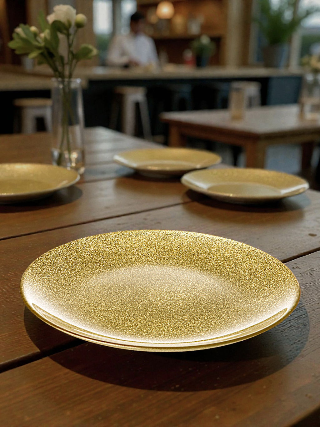 ТАРЕЛКА PARTY GOLD 21 СМ - Lefard фото 5
