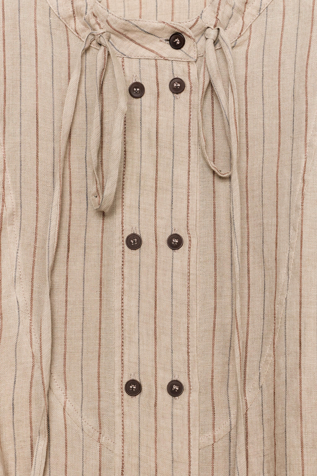 CAMISA LINO RAYAS ZW COLLECTION / Rayas - Zara фото 7