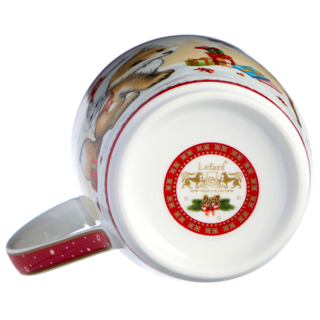 КРУЖКА LEFARD С НОВЫМ ГОДОМ! 300 МЛ КРАСНАЯ фото 8