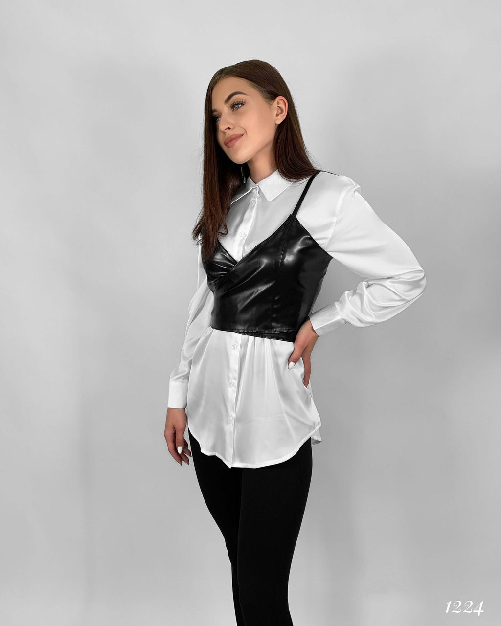 Портупея 1224 (черный) - Nadi bordo фото 2