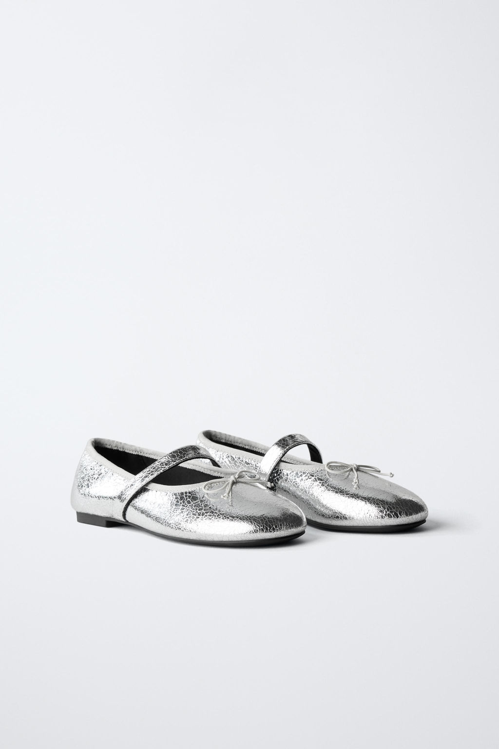 METALLIC BALLERINA - Zara фото 2