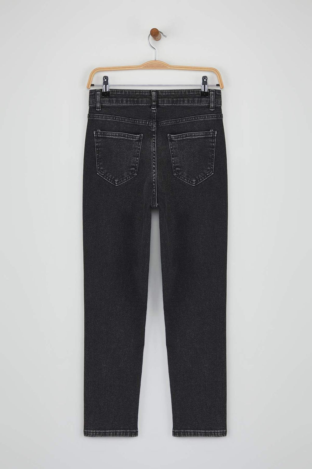 Mavi Yuksek Bel Comfort Mom Jeans TWOAW26JE00056 - Trendyolmilla фото 8