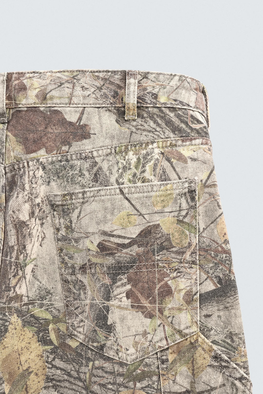 ABSTRACT PRINT CARPENTER TROUSERS - Zara фото 10