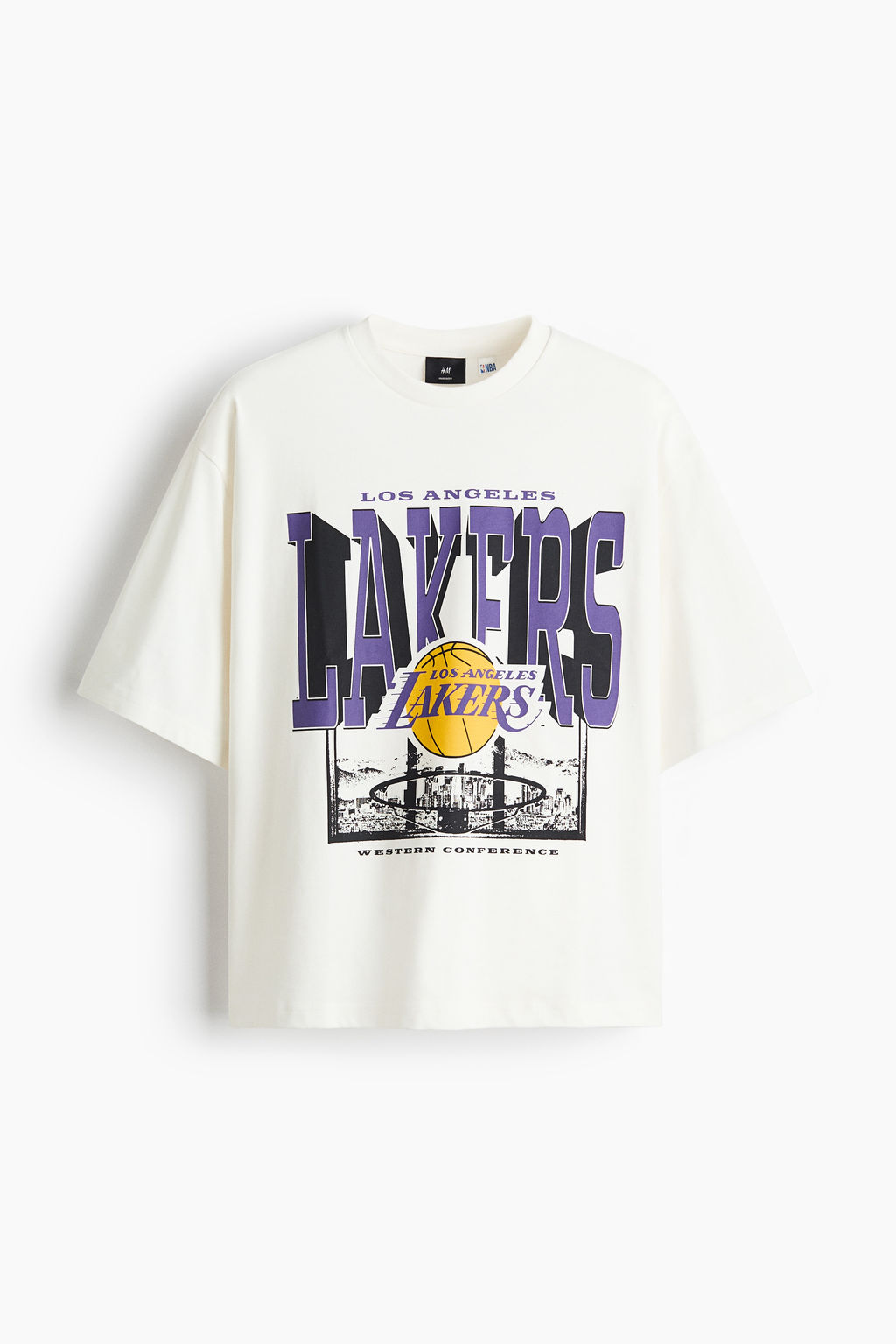 Camiseta con estampado Oversized Fit - H&m фото 3