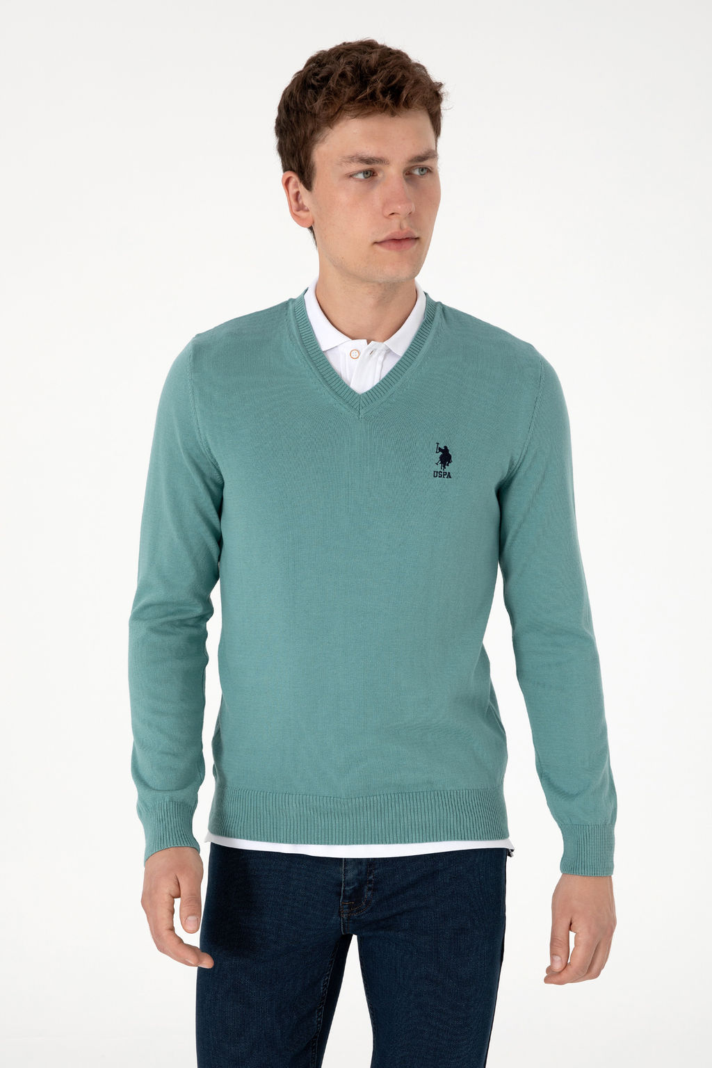 Erkek Mint Basic Kazak Sepette S_rpriz _ndirim - U.s. polo assn фото 10