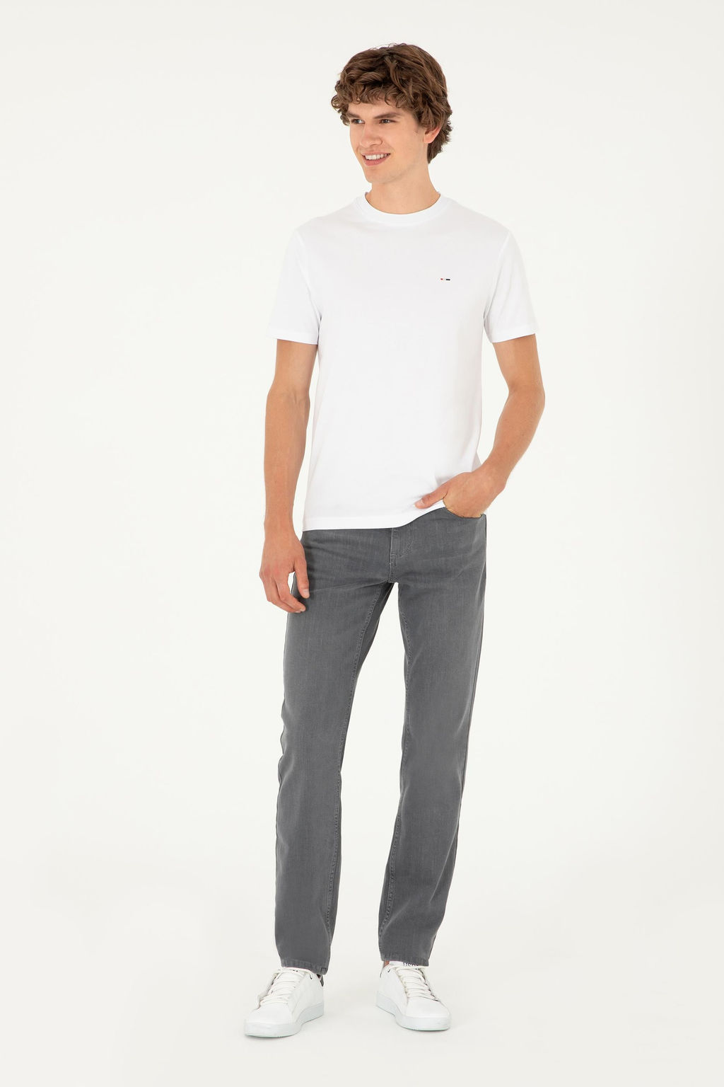 Erkek Beyaz Ti__rt - U.s. polo assn фото 4