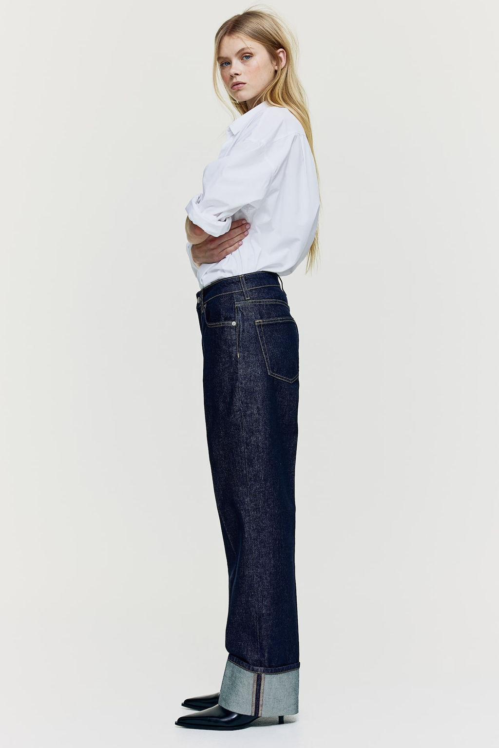 Straight Regular Jeans - H&m фото 4