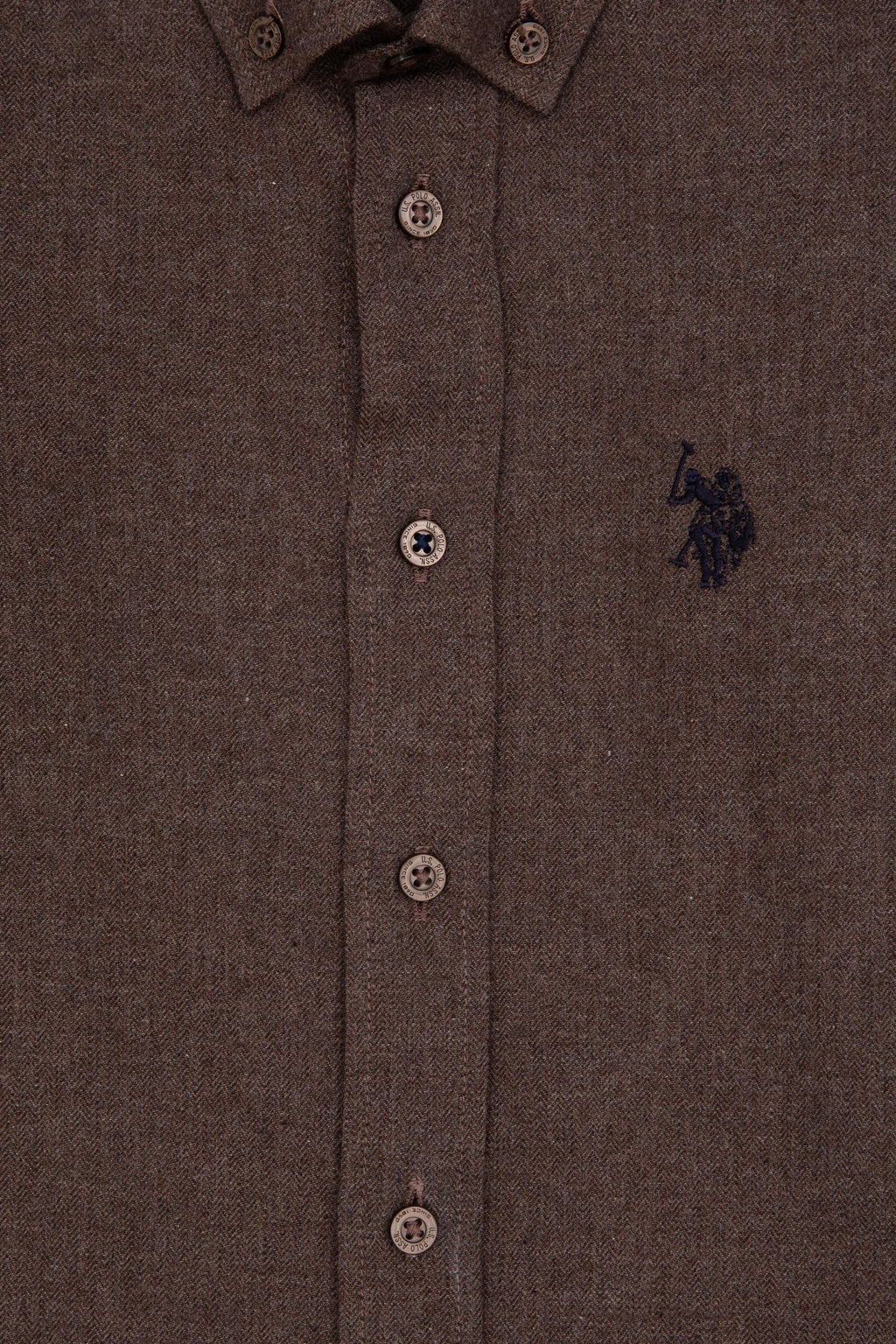 Erkek _ocuk Kahverengi Uzun Kollu Basic G_mlek Sepette S_rpriz _ndirim - U.s. polo assn фото 3