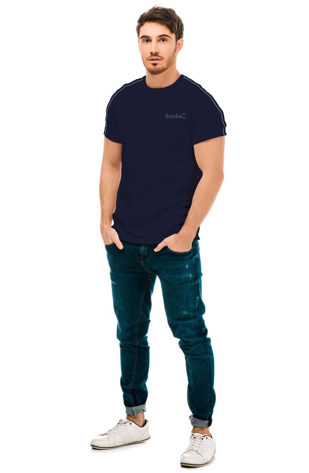 Футболка мужская Остин Ф-33 кулирка (46-60) - Лотос фото 2