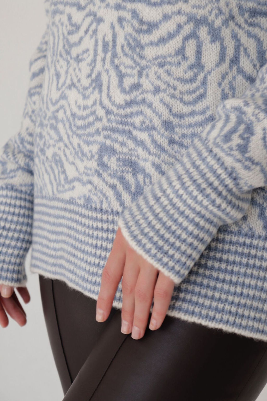 10414 Джемпер серо-голубой - Martichelli фото 2