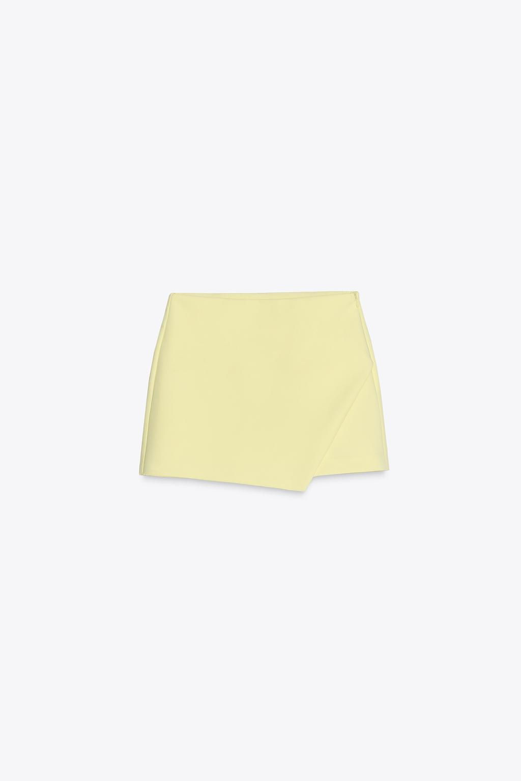 ASYMMETRIC SKORT - Zara фото 37