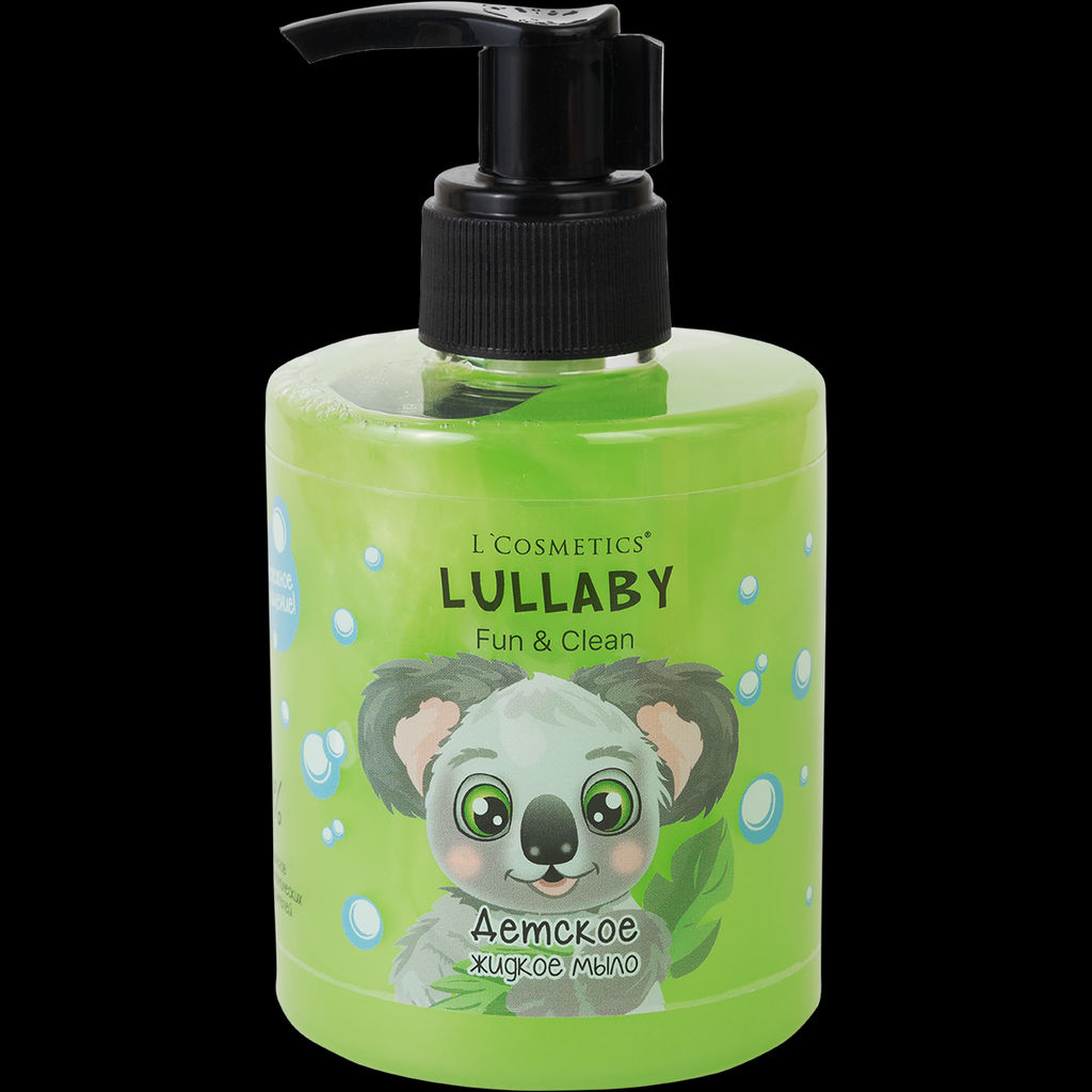 Детское жидкое мыло LULLABY нежный уход для малышей с первых дней жизни